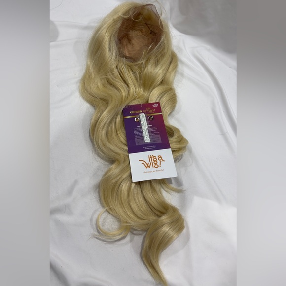 It’s A Wig! Frontal 360 Lace Adira Wig - Color 613 - Deep Lace, Natural Hairline - Picture 6 of 8